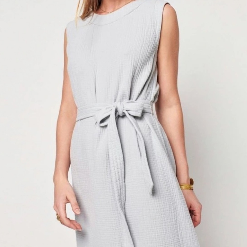 Faherty Dream Organic Cotton Gauze Dress size M